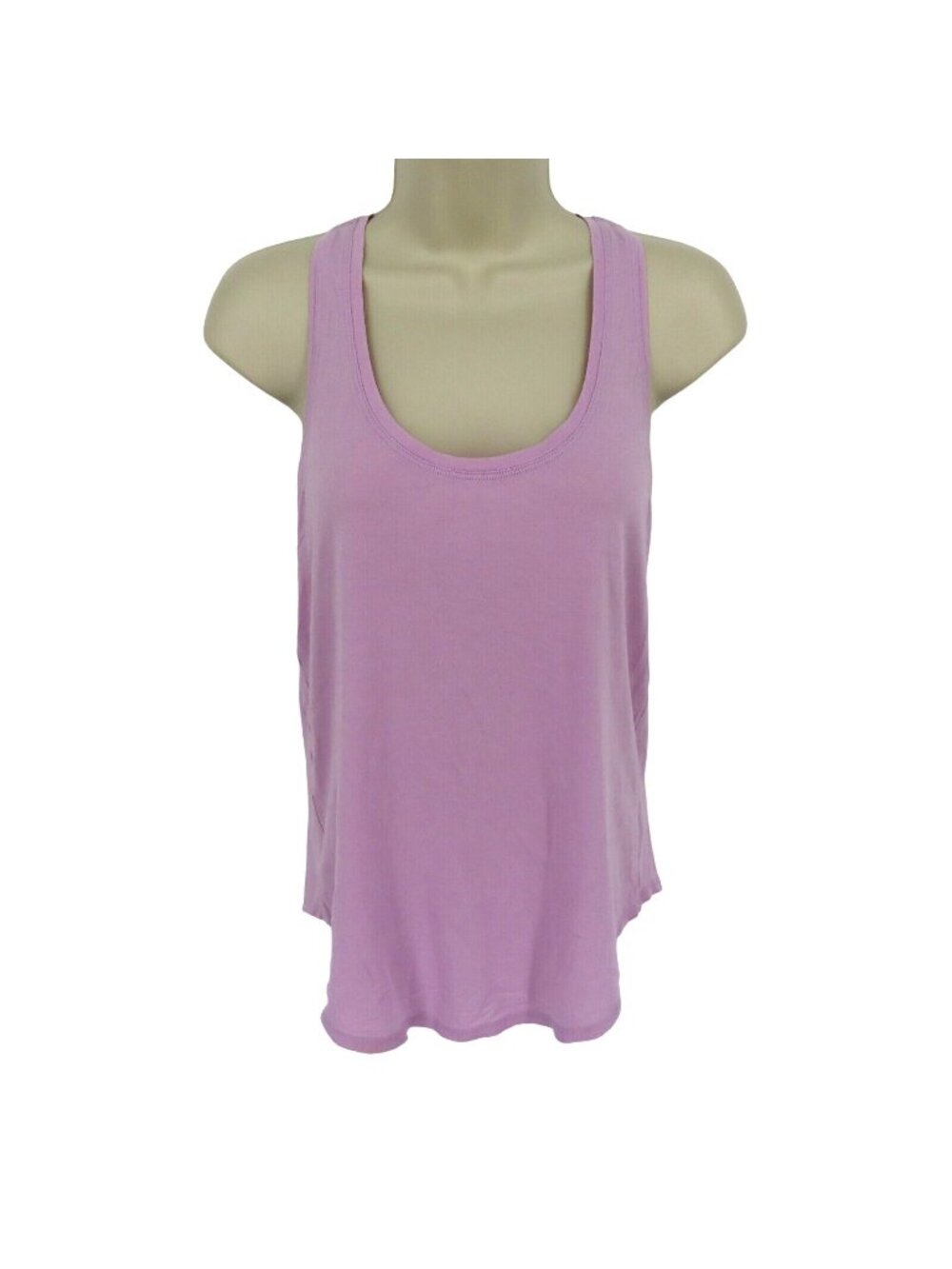Lululemon 16in Bust Light Purple Scoop Neck Racerback Athletic Tank Top Shirt